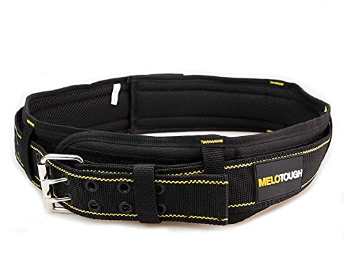 MELOTOUGH Tool Belt Padded Tool Belt of Heavy Duty Work & Cordless Drill Holder Hook Drill/Power Tool Holder with Drill Bit Tote