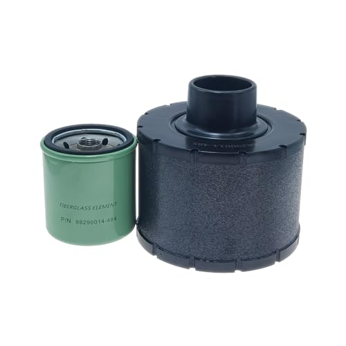 88290014-485 Air Filter 88290014-484 Oil Filter Compatible for SW1100 Air Compressor Replacement Filter Kit