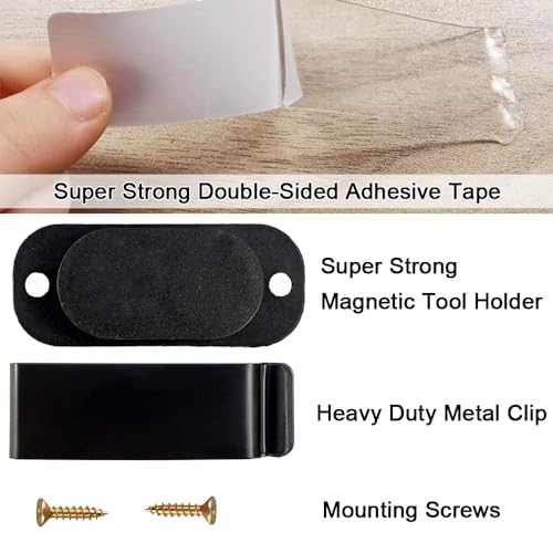 Tactical Single Sheath Holster Utility Tool Holder Case and DIY Magnetic Tool Holder