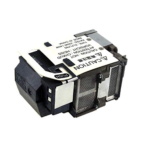 V13H010L65 Replacement Lamp Bulb with Housing for Epson for ELPLP65 EB-1750 EB-1751 EB-1760W EB-1761W EB-1770W EB-1771W EB-1775W EB-1776W Powerlite 1750 1751 1760W 1761W 1770W 1771W 1775W 1776W