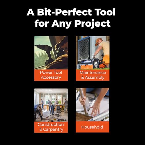 MEGAPRO® 14-in-1 MegaLOK™ Multi-Bit Screwdriver | Quick-change Chuck | ANSI Compatible bits can be used in your impact driver |