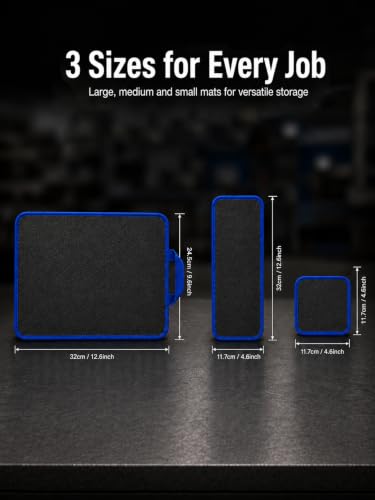 Magnetic Tool Mat with 25Lb 4PCS