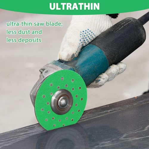 Pack of 6 Rock Plates Grinding Disc Rock Plate Cutting Disc Glass Cutting Disc Rock Plate Flat Grinding Disc Indestructible Disc for Grinders for Stone Ceramics Ceramic Tiles and Stones