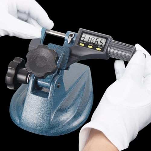 HDLNKAK Professional Micrometer Stand for Micrometers Up to 4"