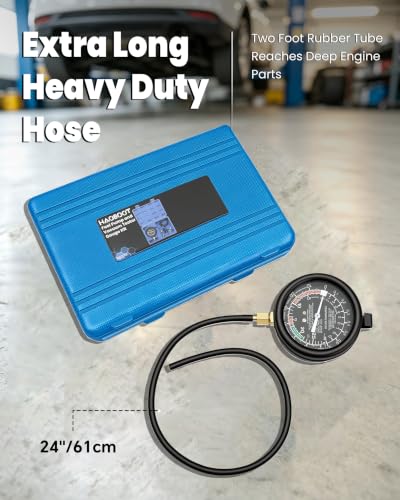 Fuel Pump Vacuum Tester Gauge Kit Carburetor Diagnostics