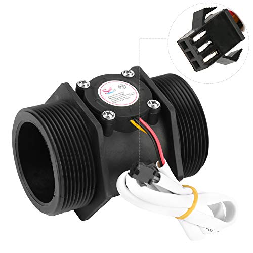 DN50 G2 Turbine Flow Meter Water Flow Hall Sensor Switch Meter Sensor for Water Control for Instantaneous Water Heater Flow Meter Meter 10-200L/min