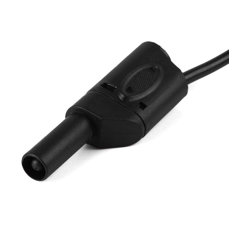 Test leads, banana head adapter cable, HT30A high performance car test cable BNC to banana head adapter cable for automotive measuring device length 3 meters input resistance 50 Ω