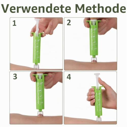 Bite Sucker, Insect Bite Extractor, Bite Thing Extractor Tool Venom Extractor Suction Pump, Bites Sucker Kit, for Poison Removal for Insect Bites and Bites