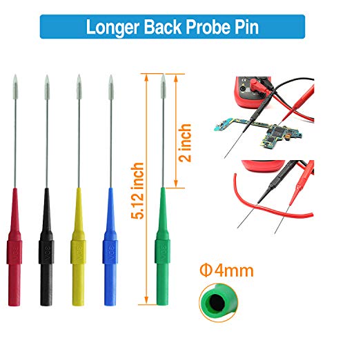 40-in-1 Multimeter Back Probe Test Lead Kit for Automotive