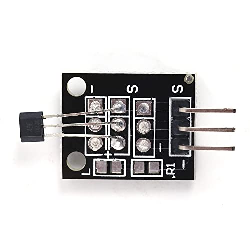 Hall Effect Magnetic Sensor, 10 Pieces KY-003 Hall Effect Magnetic Sensor Module for Speed Counting / Smart Car / Position Detection