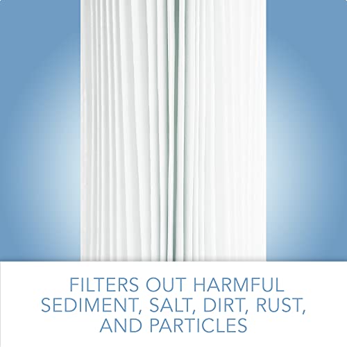 CFS Whole House Filter Bundle – Compatible with HDX4CF4 & HDX4PF4 – 1 Carbon Filter + 2 Sediment Filters – High Flow Replacement Cartridges – Removes Odor, Taste & Sediment