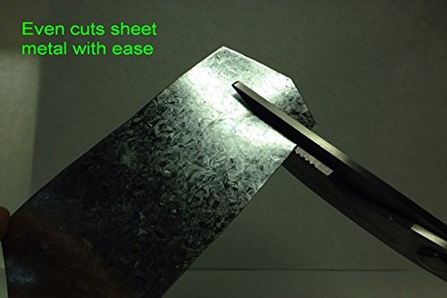 HeavyDuty Kitchen Scissors for Meat, Bones, Shears for Lobster Multifunctional Chef Approved Beige