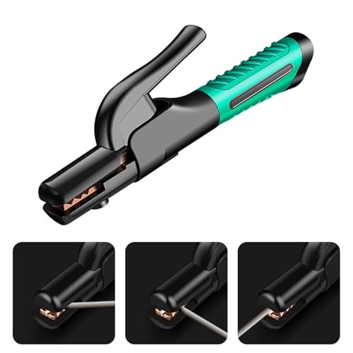 Electrode Holder electrode holder Copper TIG Welding Electrode Holder Thickened Industrial Grade Non Scald Strong Biting Force High Temperature Resistant for Home Use (600A) DIY & Tools