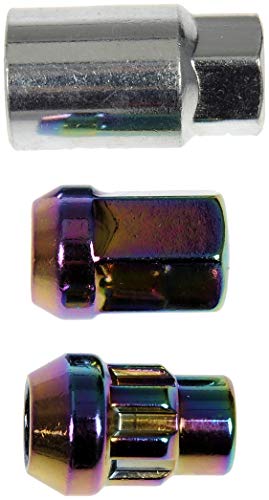 Dorman 713-275G Rainbow/Neo-Chrome Acorn Wheel Nut Lock Set