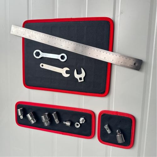 Magnetic Tool Mat for Mechanics Car Flexible Holder 3 Size Magnet Pad Set