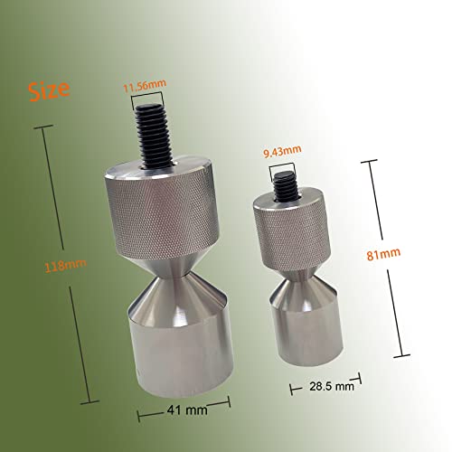 Diameter 1-1/8'' 1-5/8'' Two Hole Flange Alignment Pin Set 304 Stainless Steel Flange pin