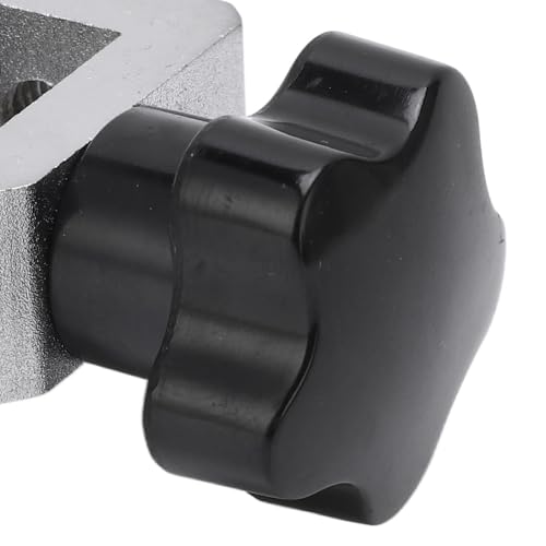 500N Push Pull Force Fixture, Stainless Steel Jaw Clamp Thrust Tension Meter for Tensile Testing High Hardness
