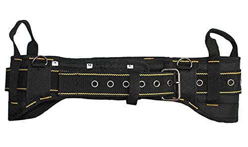 MELOTOUGH Magnetic Suspenders Tool Belt Suspenders + Padded Tool Belt with handle strap Construction Work Belt with D ring to hook
