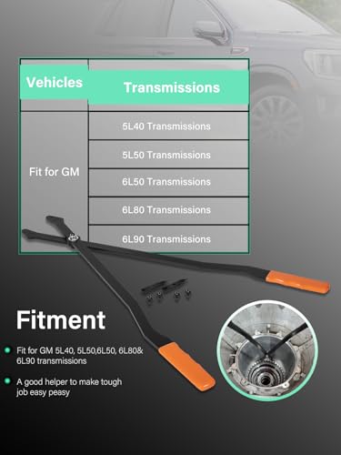 1489 26inch Heavy-duty Internal Retaining Ring Pliers for GM Transmissions 5L40/ 5L50/ 6L50/ 6L80/ 6L90 丨with Interchangeable Tips丨 Stronger Grip