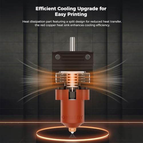 Sarini 3D Printer Accessory 300°C High Temperature Resistance Hotend Heating Block Kit Quick-Swap Nozzle Kit For K1/K1 Max/K1C