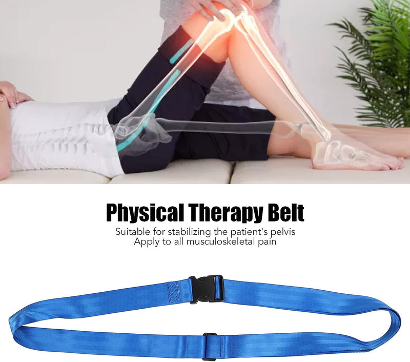 Extremity Mobilization Belt Manual Traction Mobility Strap Adjustable Fun Gait Belts for Stretching Yoga Leg Shoulder Exercise