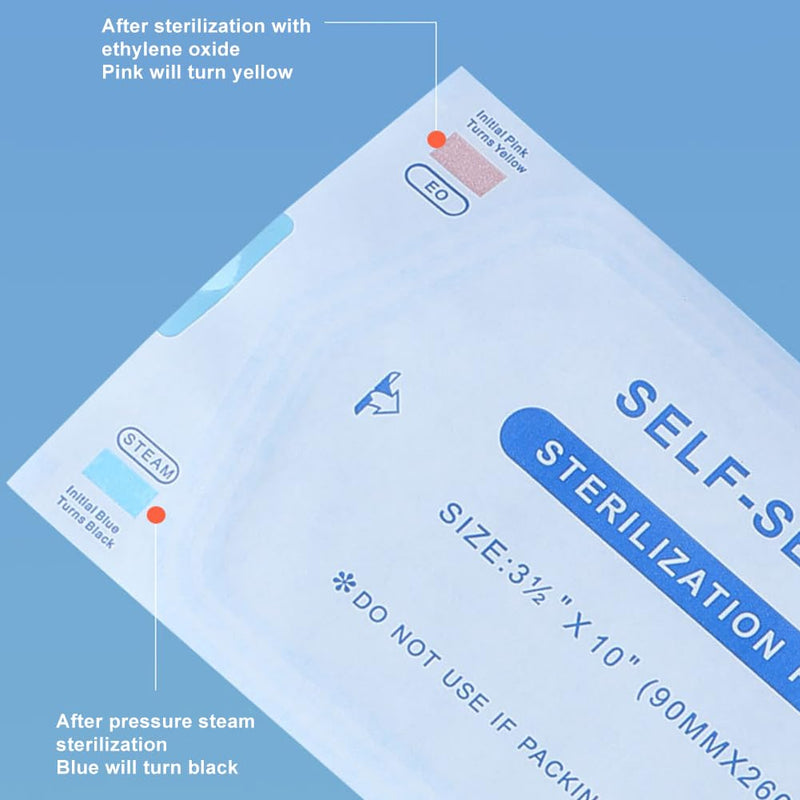 Sterilization bags, self-sealing sterilization bags, closure sterilization bags, disposable sterilization bags, disposable sterilization bags, dental self-sealing sterilization bags