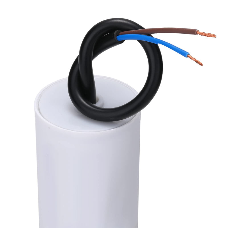 VEXUNGA 40uF 450V starting capacitor CBB60 capacitor 40µF 450 volt motor capacitor 50x106MM capacitors cable M8 for electric motor