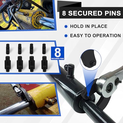 Gland Nut Spanner with Pins Allen Wrenches,Carbon Steel,for Farm