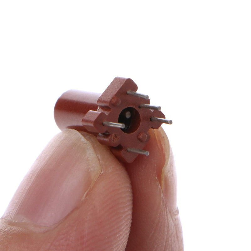 VONGEE 20pcs Adjustable Inductor Skeleton Empty Ferrite Core No Inductor Coil 25-100MHZ