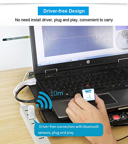 WitMotion USB-HID Wireless Bluetooth Adapter, HID Tech, BT-02 ChipCH340 Driver, Anti-Dust, Small-in-size, Plug & PlayDongle for WITMOTION Bluetooth Sensors (BWT61/BWT61CL/BWT901CL)