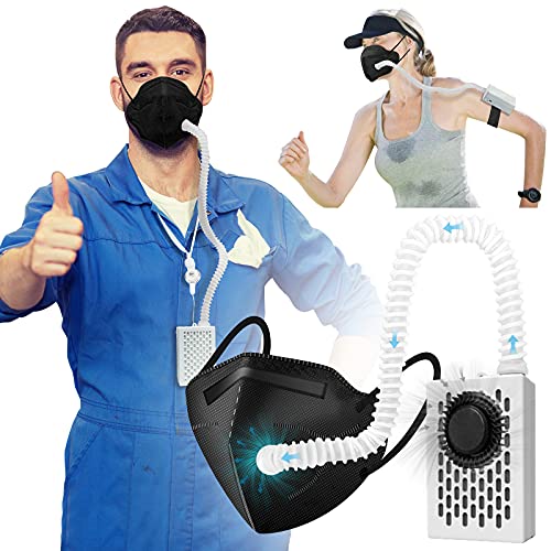 Electric Maskes with Fan,Fresh Air System,Breathe easily