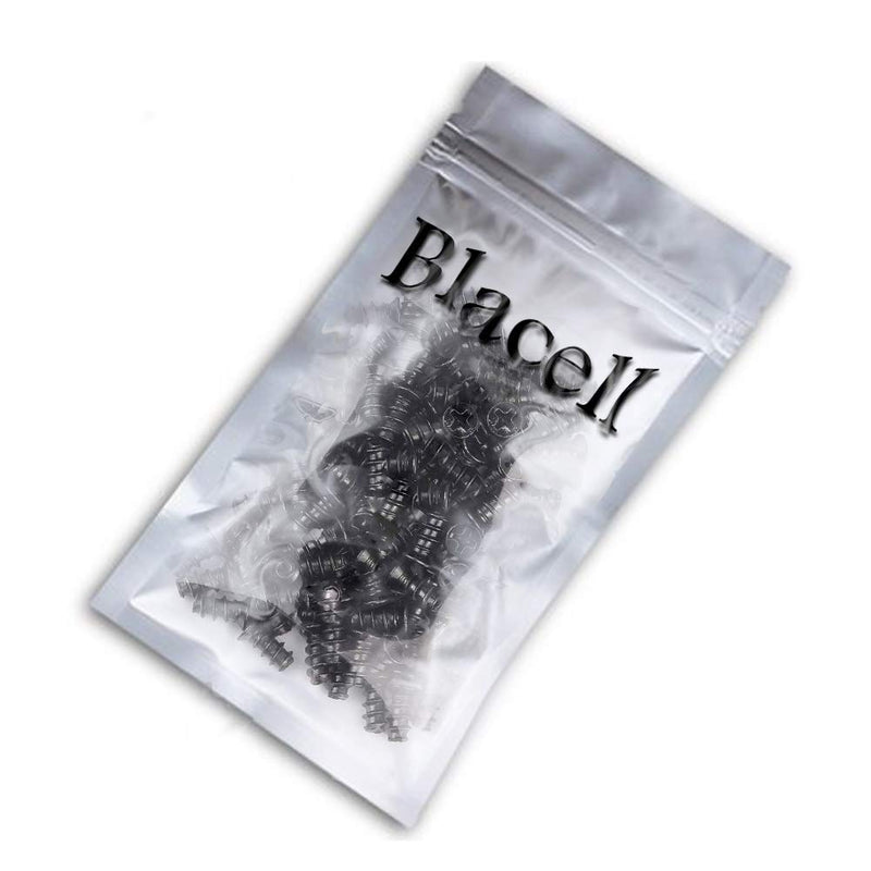 Black Computer Case Fan Screws (50 Pack)