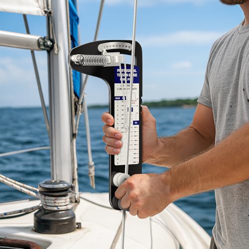 PT-2 Sailboat Rigging Tension Gauge, 2000 lbs