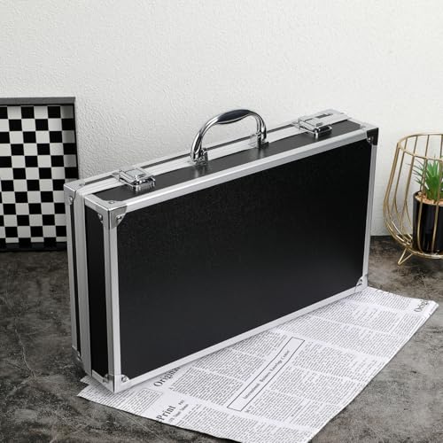 NOLITOY Aluminum Alloy Toolbox Large Capacity Tool Box and Medicine Storage Box with Safety Clasp Portable Carrying Case for Home School Garage Hospital 14.17 X 7.87 X 2.95 in