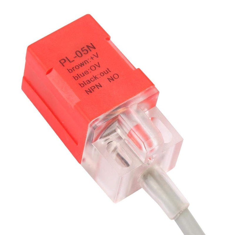 Inductive proximity switch, ABS material PL 05N NPN proximity sensor switch, detection distance 5mm
