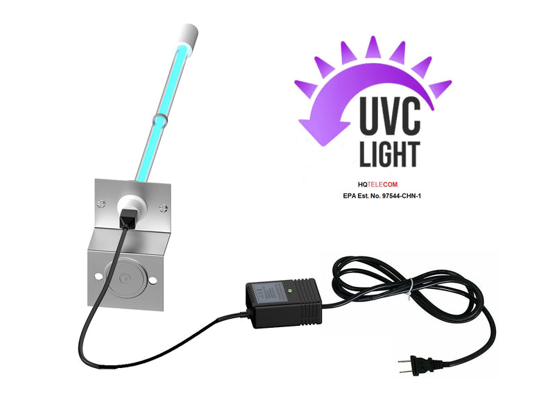 Coolworld 120V 14" Bulb UV Lamp for A/C HVAC Coil Systems - Up to 5 Tons