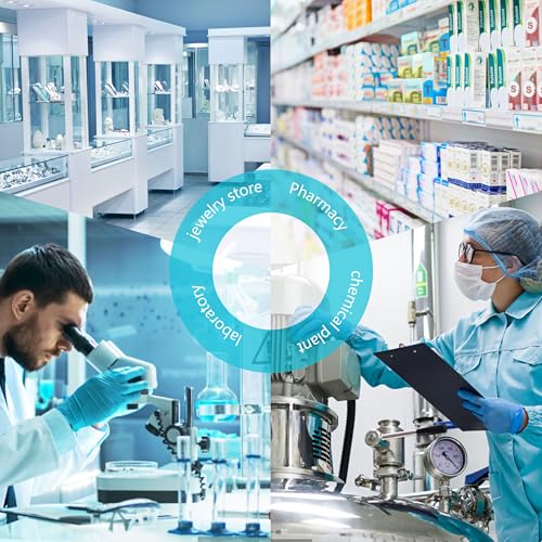 CXRCY 5000g x 0.01g Lab Scale, Analytical Balance, Digital Scale 5000g, WITHOUT Transparent Cover