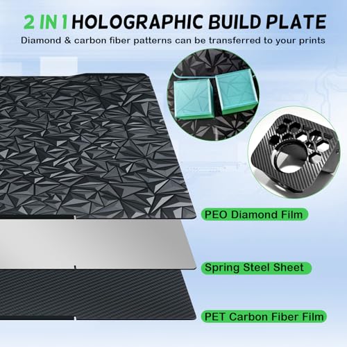 K2 Pro PEO PET Build Plate for Creality 310 x 325 mm