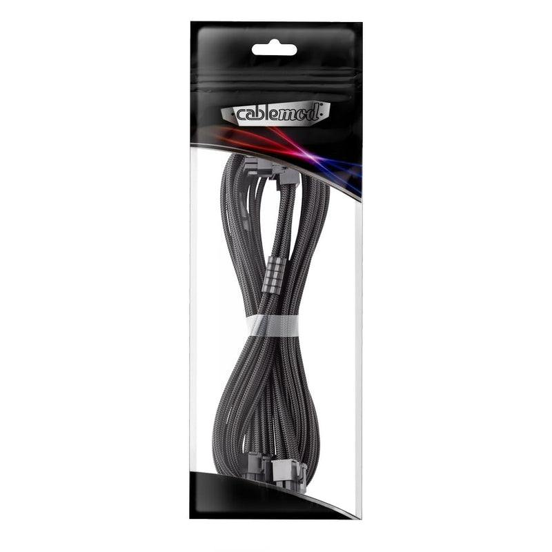 CableMod C-Series Pro ModMesh Sleeved 12VHPWR 90° StealthSense PCI-e Cable for Corsair - Variant A (Black, 16-pin to Dual 8-pin, 60cm) 16 to 2x8-Pin (Variant A) Black