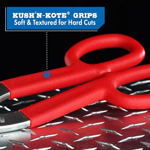 MIDWEST Vinyl Siding Snip, 12" Straight/Wide Soft Material Cutter 12-Inch