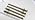 Grade 5 Shear Bolts 1/2" x 3-1/2" for Rotary Cutter,Tractor Gearbox,by Color Galvanization with Nylon Lock Nut Kit,by Metalsuberg (12pcs Pack) 12pcs Grade 5