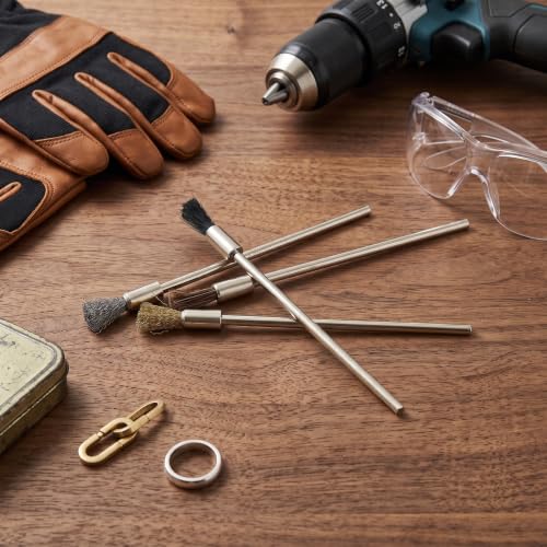 RiToEasysports Steel Wheel Brush Accessories for Versatile Wire Brushes for Extraction and Polishing in Various Industries