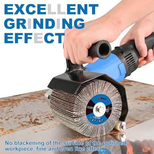 Surface Conditioning Tool 80 Grit Flap Wheel Polishing Drum 80.0