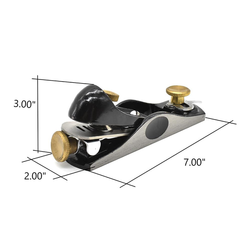 Big Horn 19317 Contractor Grade Adjustable Block Plane