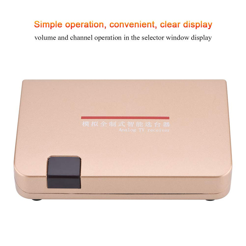 RF to HDMI Converter Adapter, All Standard Converter Analog TV Receiver Adapter with Remote Control for Projectors Multimedia Teaching Network Engineering(US Plug) US Plug