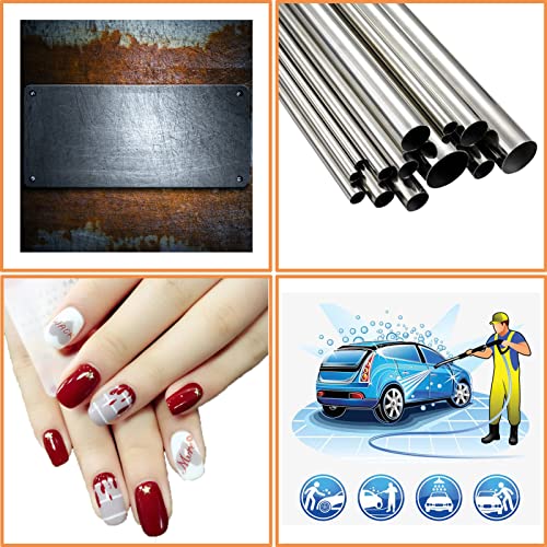 24 Pcs Wet Dry Sandpaper 60/80/120/150/180/240/320/400 Grit Sanding Sheets Assorted kit 9x11'' Alumina Abrasive Sand Paper for Furniture polishing,Metal Sanding etc.N-021-60~400