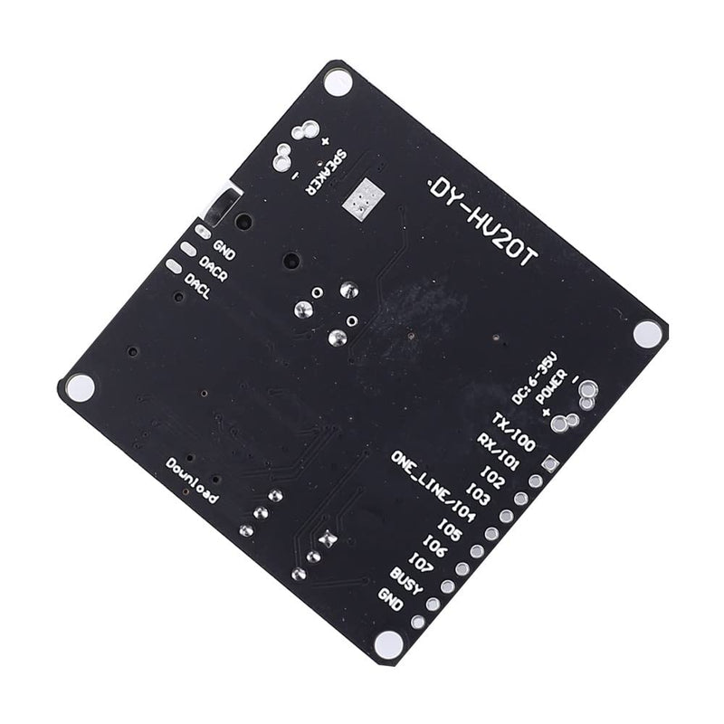 Voice playback module, DC 6V-35V voice module digital amplifier module TF card accessories