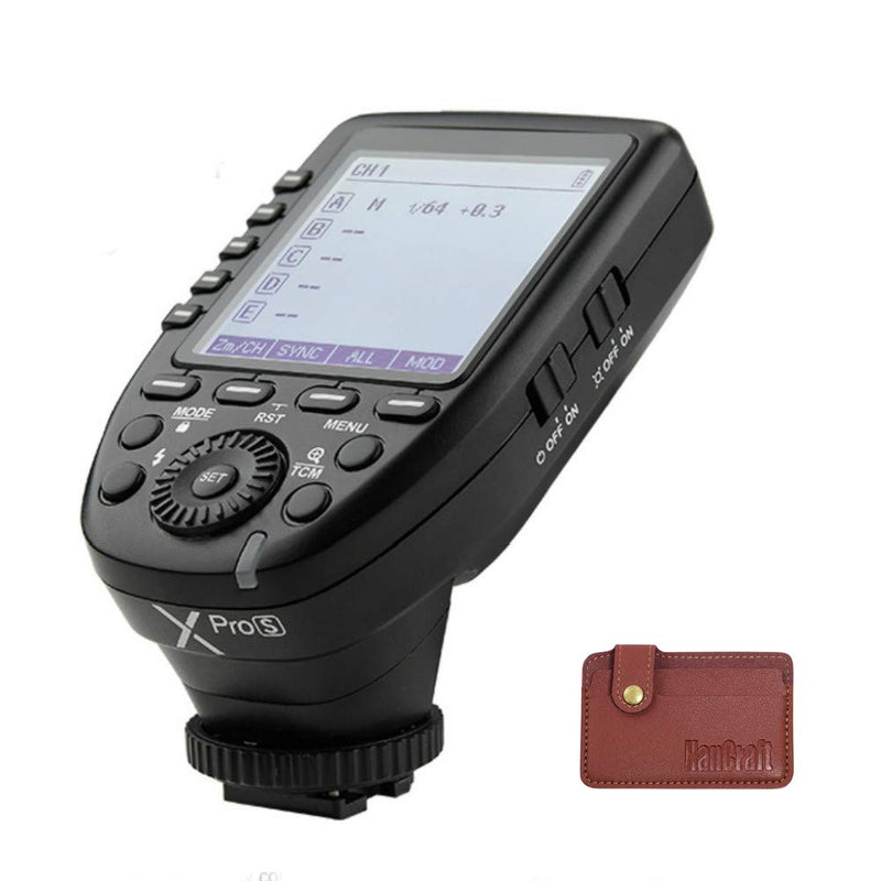 Godox XPro TTL Wireless Trigger,1/8000s High-Speed-Sync,5 Dedicated Group Bottons and 11 Customizable Functions (XPro-S Compatible with Sony)