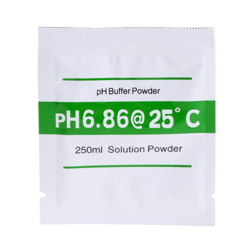 Nynelly 18 x pH Meter Buffer Solution for Precise and Easy pH Calibration, Powder Solution, 4.01 pH, 6.86 pH and 9.18 pH. 18 pcs