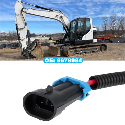 Solenoid Coil 12V for Excavator 6678984 Compatible with Bobcat E16 319 320 322 325 425 428 430 435